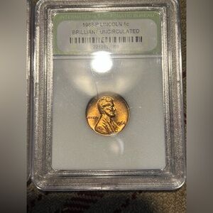 1968 Lincoln Memorial Penny BRILLIANT UNCIRCULATED- GRADED